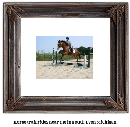 horse trail rides near me in South Lyon, Michigan